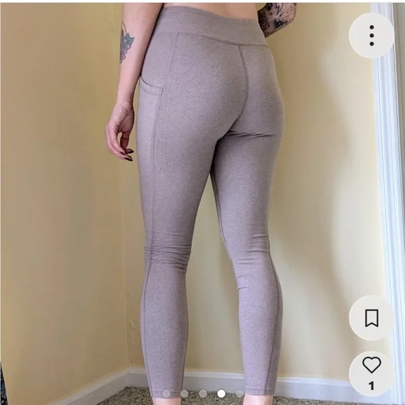 Pact Women's Tan Leggings - Picture 2 of 5